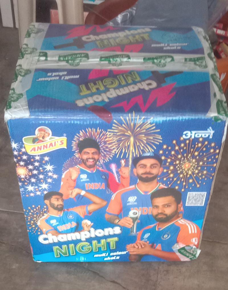 Krish Crackers CHAMPIONS Night 24 - 3 1/2 inch S